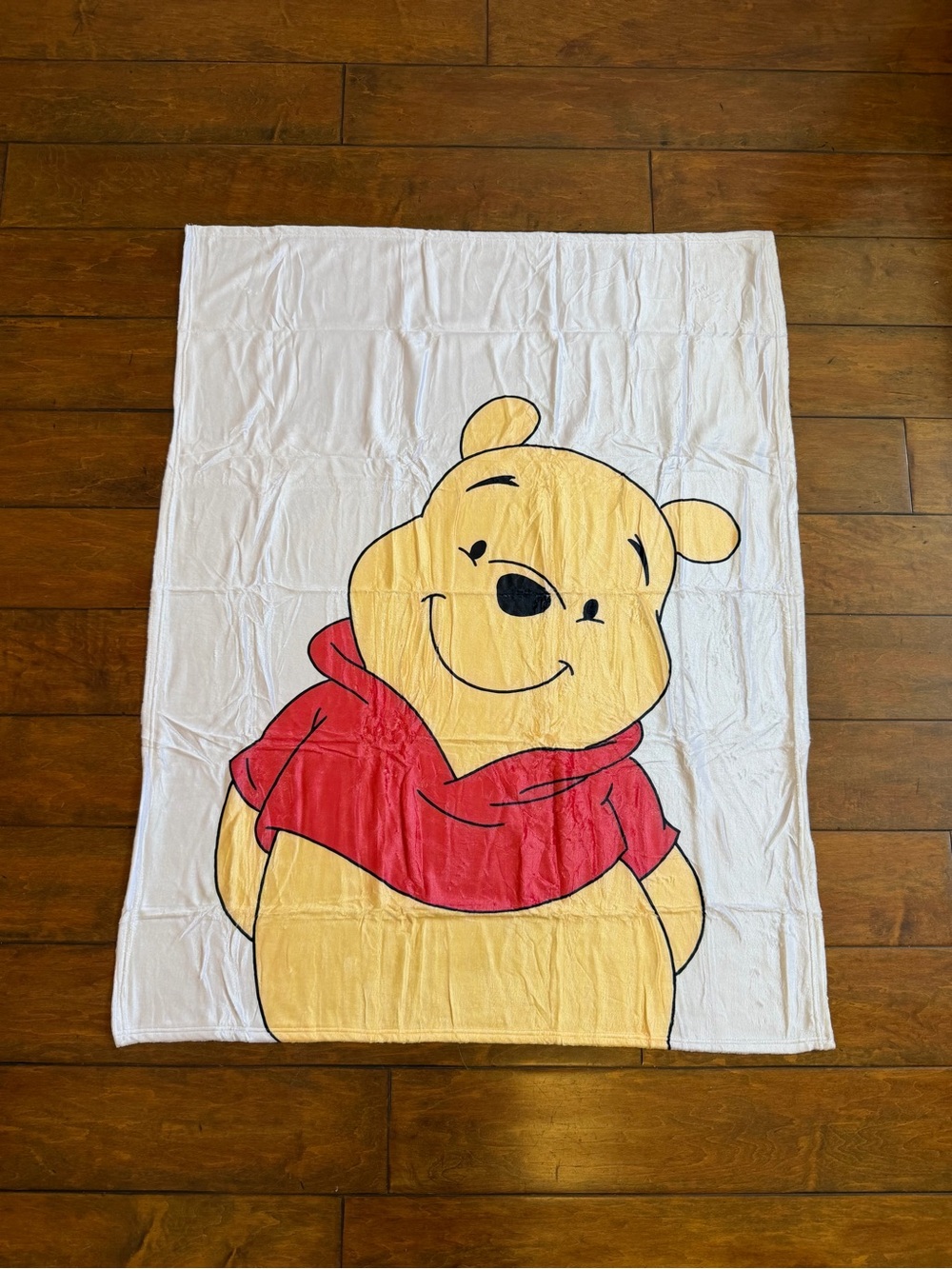 Winnie the Pooh fleece blanket 40” x 50”